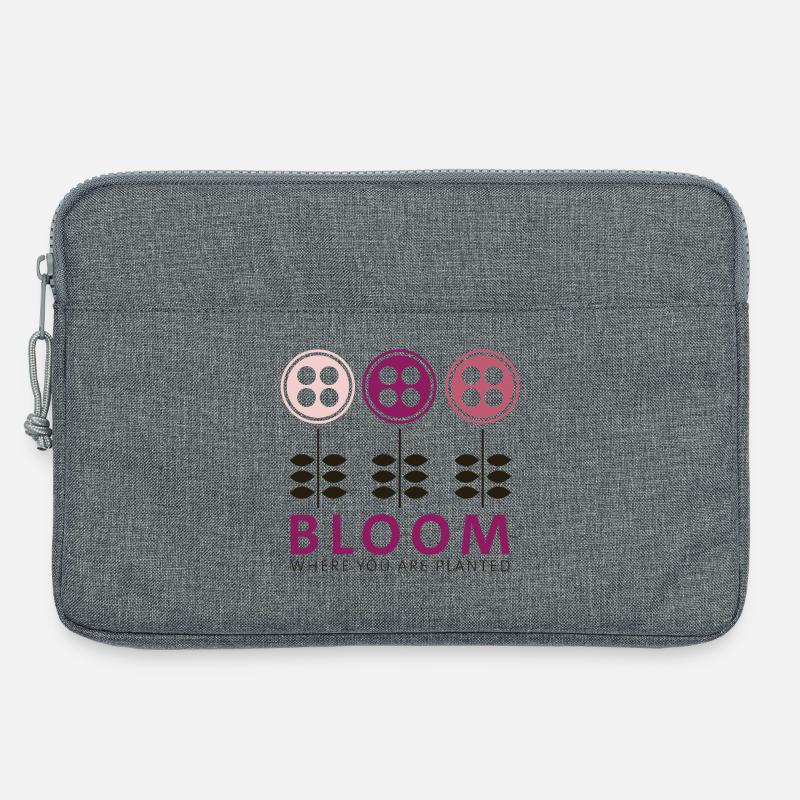 Bloom - Laptop bag 13" - heather grey
