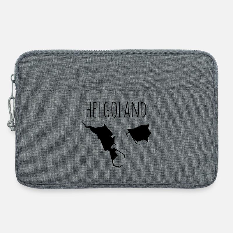 helgoland - Laptoptasche 13" - Grau meliert