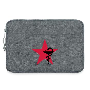 Pharmacy / Apotheke / Pharmacie - Sacoche pour ordinateur portable 13 pouces - gris chiné - Devant