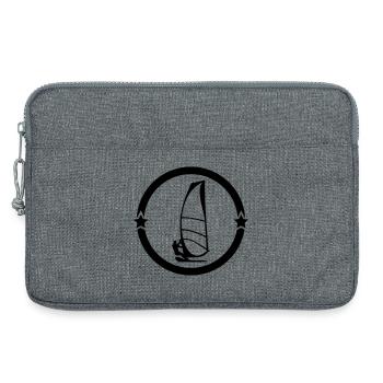Windsurf Windsurfing Windsurfen Planche à voile - Laptop bag 13" - heather grey - Front