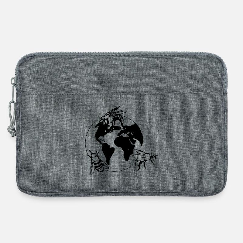 Save the Bees - Laptoptasche 13" - Grau meliert