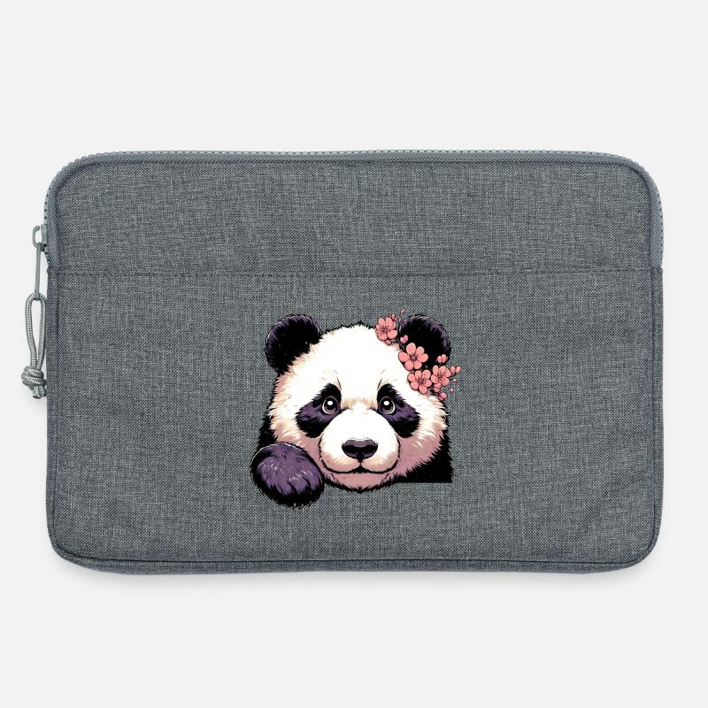 Panda - Laptoptasche 13" - Grau meliert