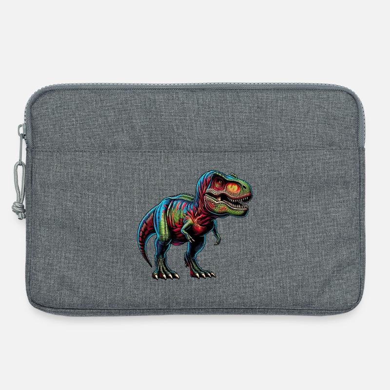 Dinosaurier - Laptoptasche 13" - Grau meliert