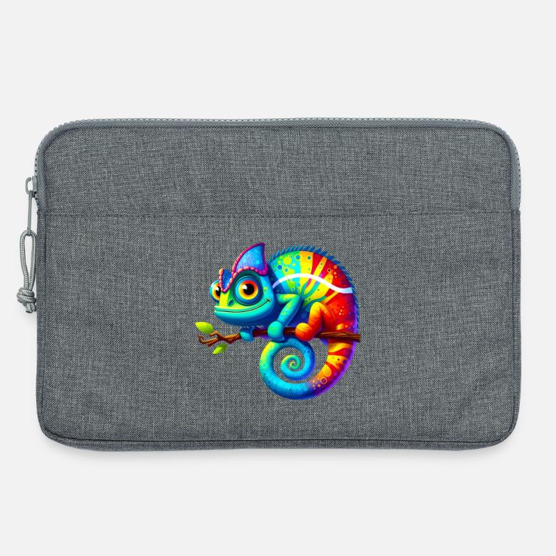 Chamäleon - Laptoptasche 13" - Grau meliert