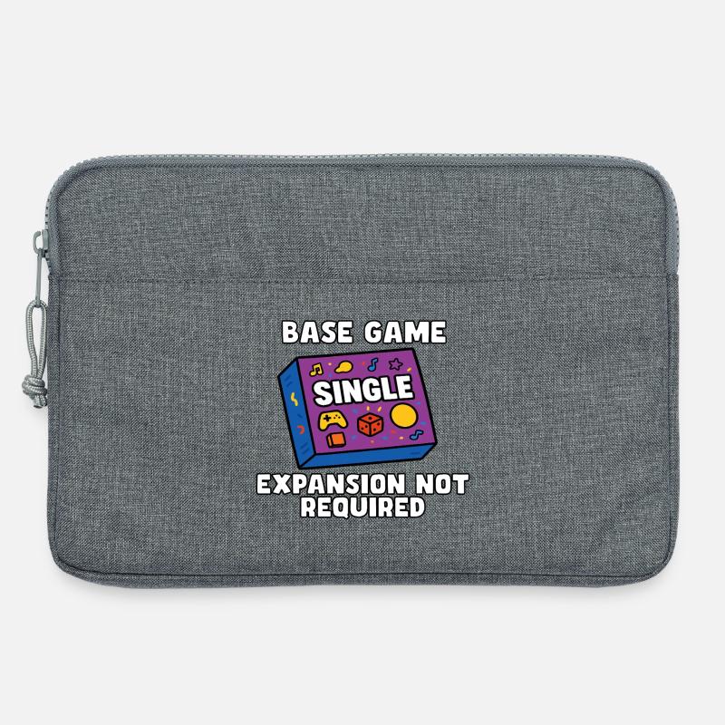 Base Game: Single Edition - Laptop bag 13" - heather grey