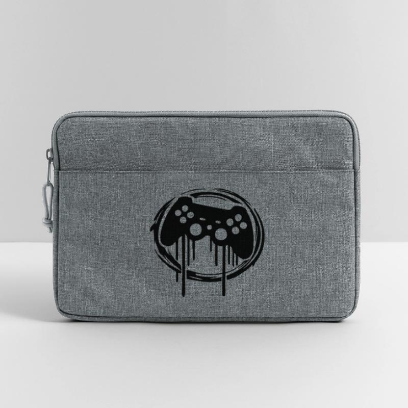 Gaming Controller Circle Pattern Laptop bag 13"