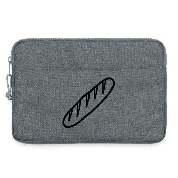 Zauberstab - Laptoptasche 13" - Grau meliert - Vorne
