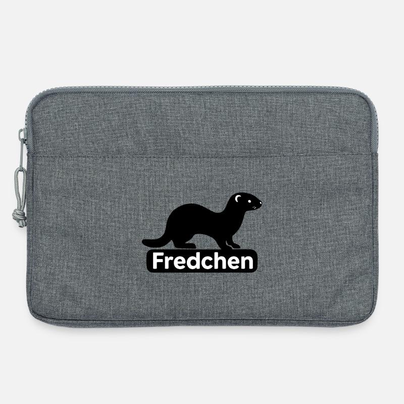 Fredchen_Frettchen - Laptop bag 13" - heather grey