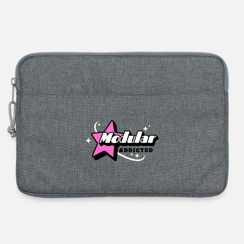 Modular Addicted Synthesizer - Laptop bag 13" - heather grey