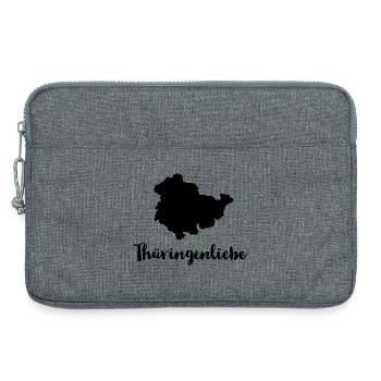 Thüringen Liebe - Laptoptasche 13" - Grau meliert - Vorne