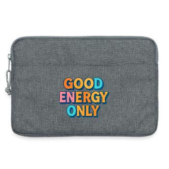 Gut - Laptoptasche 13" - Grau meliert - Vorne