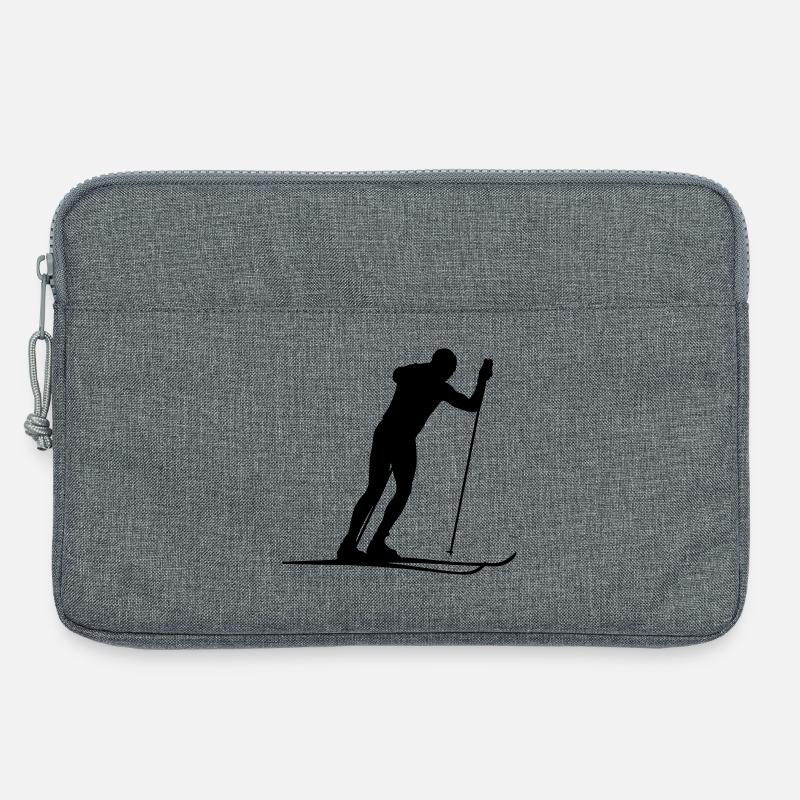 Ski Langlauf - Laptoptasche 13" - Grau meliert
