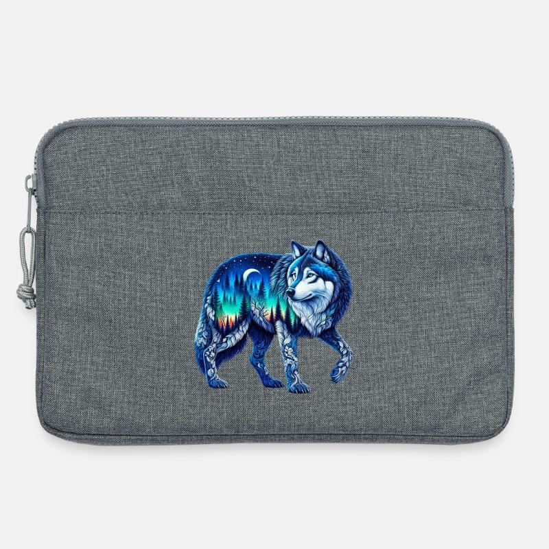 Wolf - Laptoptasche 13" - Grau meliert