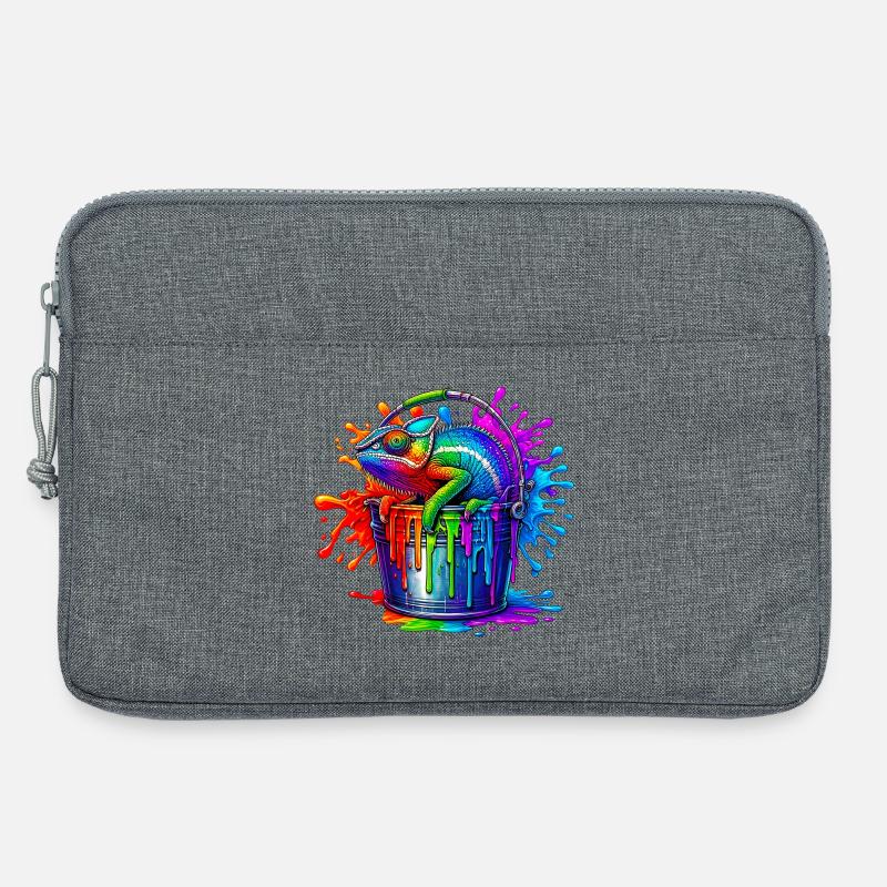 Chamäleon - Laptoptasche 13" - Grau meliert