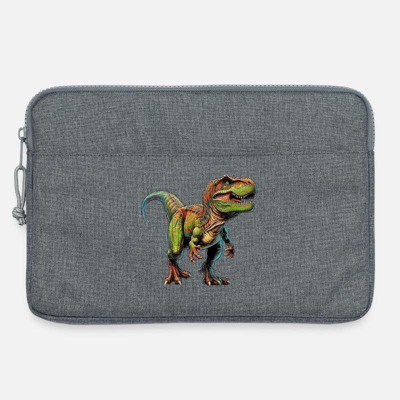 Dinosaurier - Laptoptasche 13" - Grau meliert