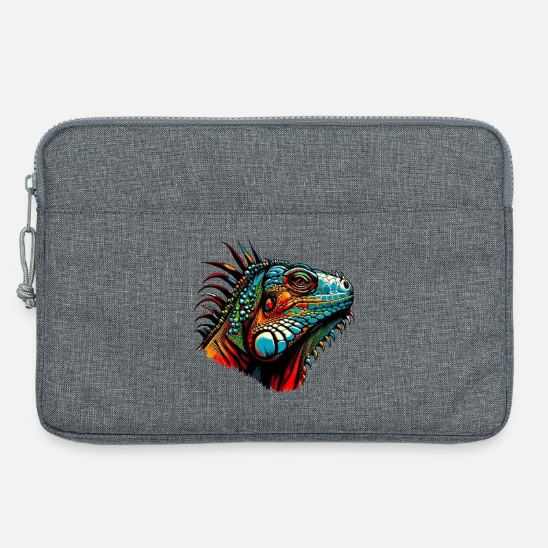 Leguan - Laptoptasche 13" - Grau meliert