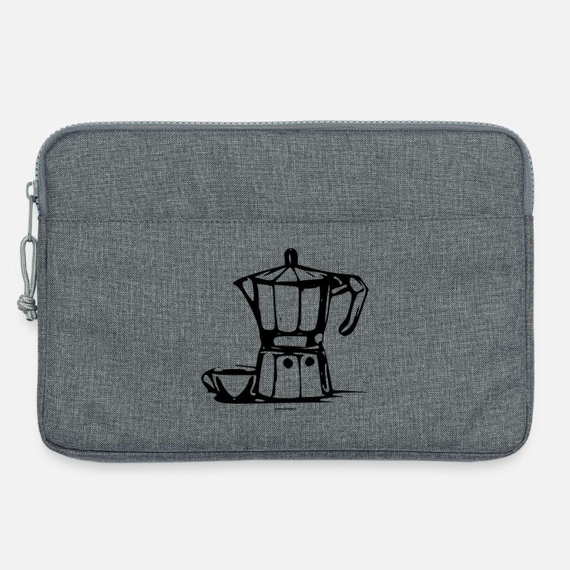Bialetti - Laptoptasche 13" - Grau meliert