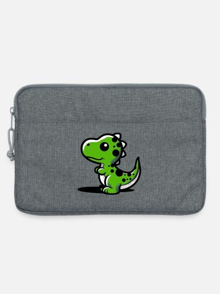 Dinosaurier - Laptoptasche 13" - Grau meliert
