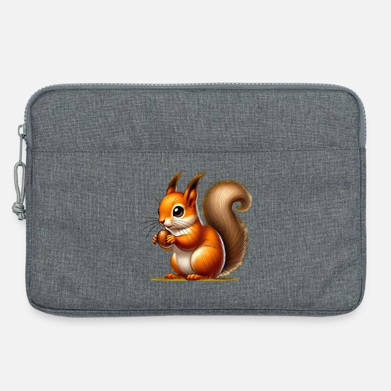 Squirrel - Laptop bag 13" - heather grey