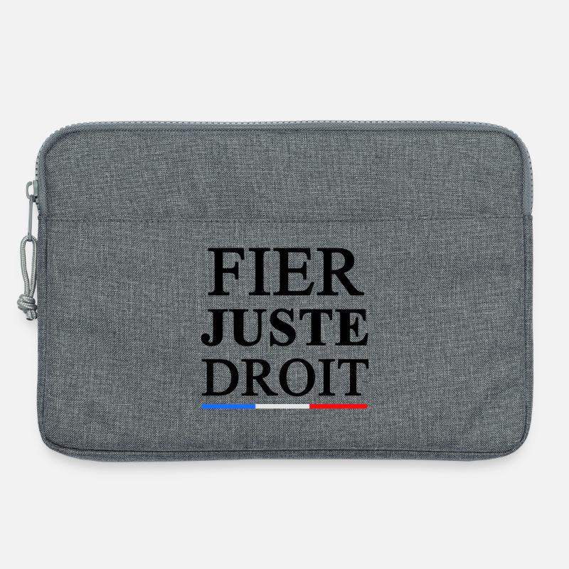 FIER_JUSTE_DROIT - Laptoptasche 13" - Grau meliert
