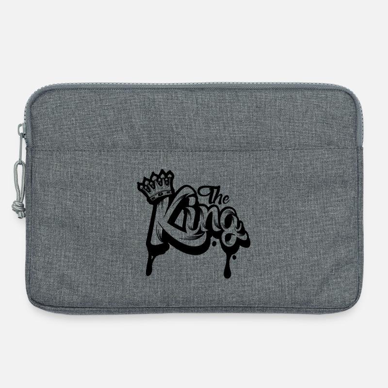 The King - Laptoptasche 13" - Grau meliert