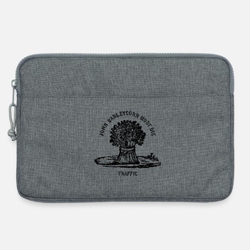 Gerstenkordel - Laptoptasche 13" - Grau meliert