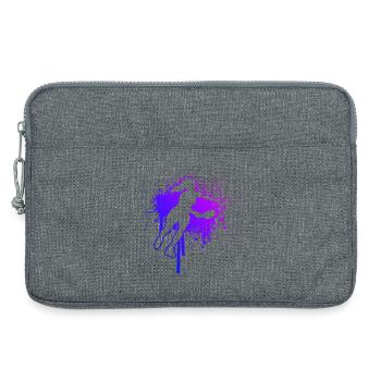 Pickleball players for pickleball players Fans - Laptop bag 13" - heather grey - Front