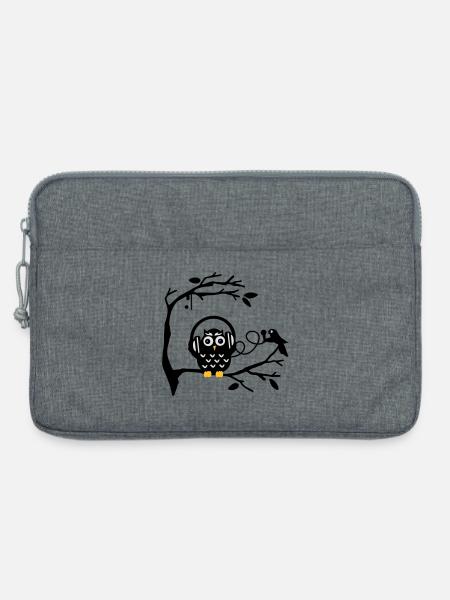 musikgenuss - Laptoptasche 13" - Grau meliert
