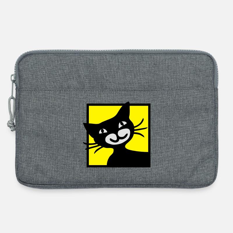 Cat - Laptop bag 13" - heather grey