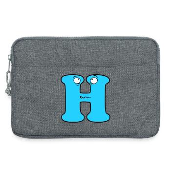 H - Laptop bag 13" - heather grey - Front