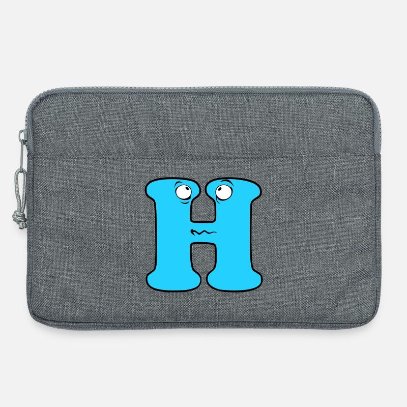 H - Laptoptasche 13" - Grau meliert