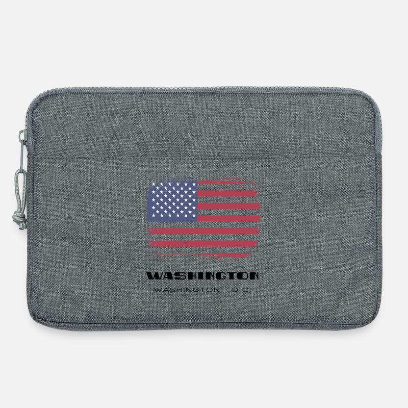 Washington, Washington D.C., USA - Laptoptasche 13" - Grau meliert