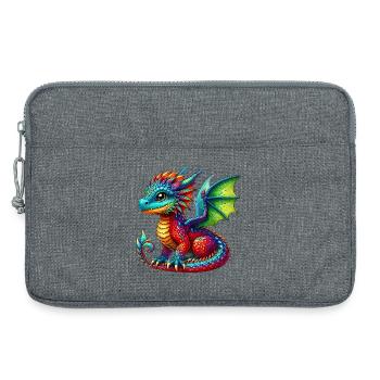 Dragon - Sacoche pour ordinateur portable 13 pouces - gris chiné - Devant