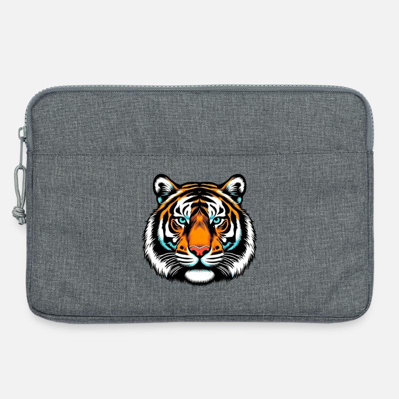 Tiger - Laptoptasche 13" - Grau meliert