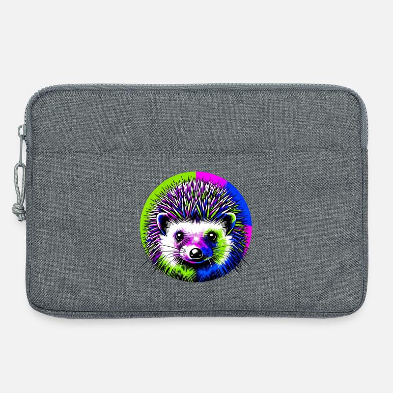 Igel - Laptoptasche 13" - Grau meliert