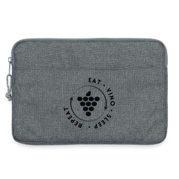 Bacchus Erbe - Laptoptasche 13" - Grau meliert - Vorne