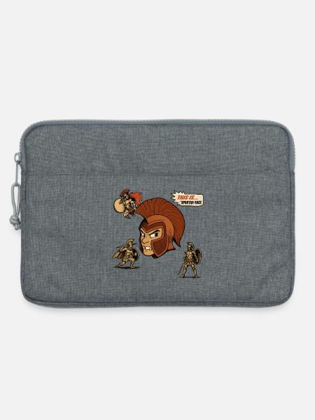 SPARTANER - Laptoptasche 13" - Grau meliert