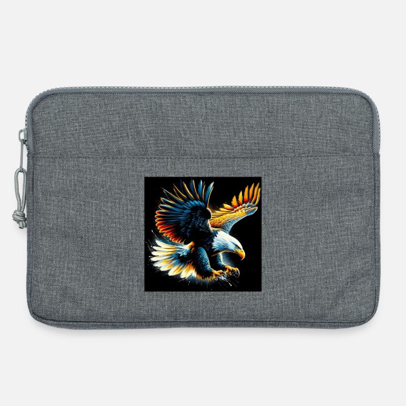 Adler - Laptoptasche 13" - Grau meliert