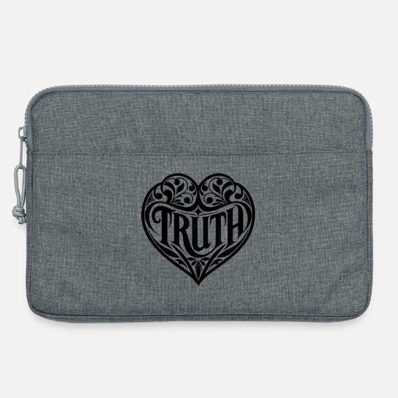 Truth Statement - Laptoptasche 13" - Grau meliert