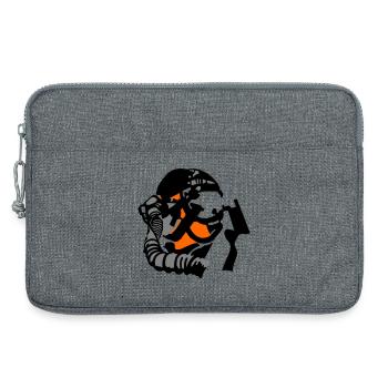 Jet Pilot - Laptoptasche 13" - Grau meliert - Vorne