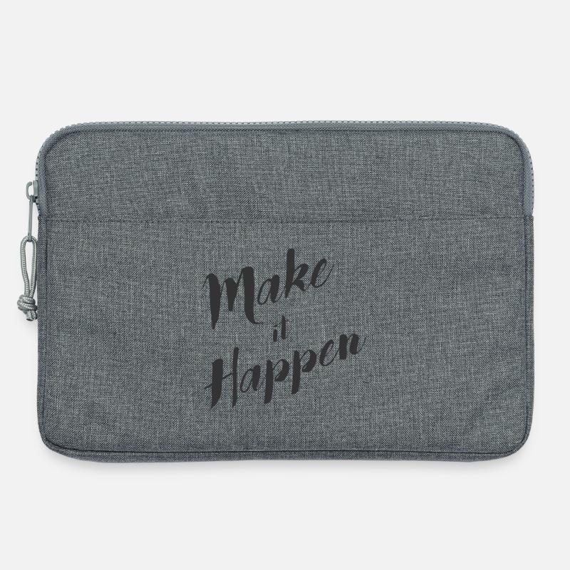 make_it_happen - Laptop bag 13" - heather grey