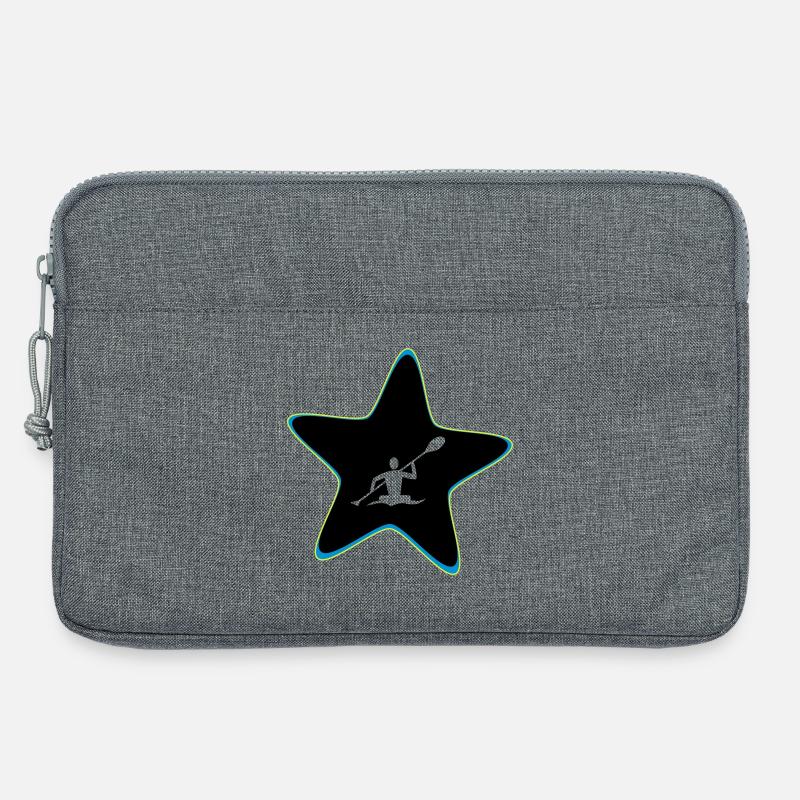 Kajak Stern - Laptoptasche 13" - Grau meliert