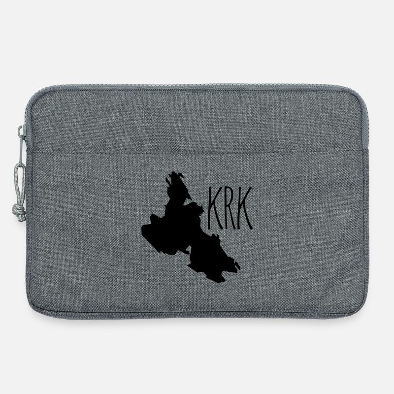Krk - Laptoptasche 13" - Grau meliert
