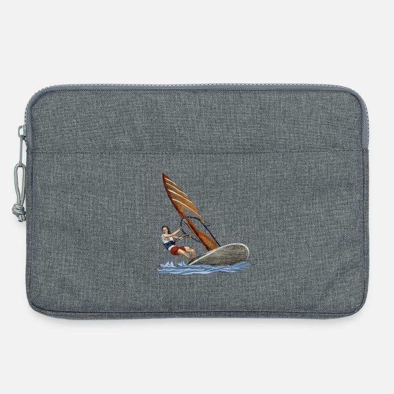 Windsurfing - Laptoptasche 13" - Grau meliert