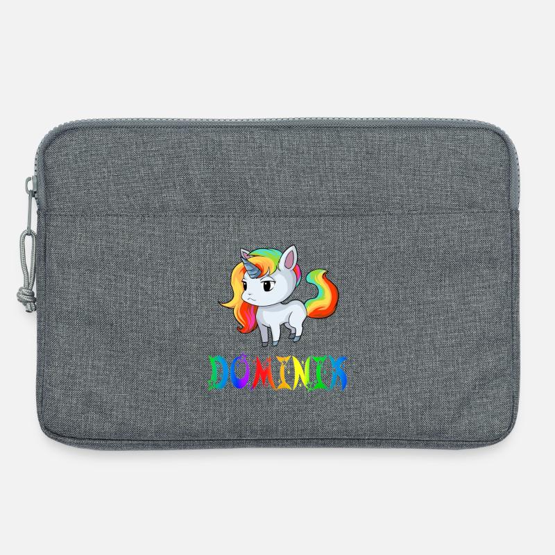 Dominik Einhorn - Laptoptasche 13" - Grau meliert