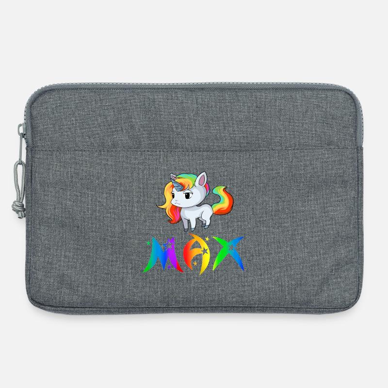 Einhorn Max - Laptoptasche 13" - Grau meliert