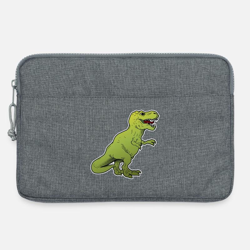 Dinosaurier / großes Tier / Tier - Laptoptasche 13" - Grau meliert