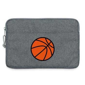 Basketball - Laptop bag 13" - heather grey - Front