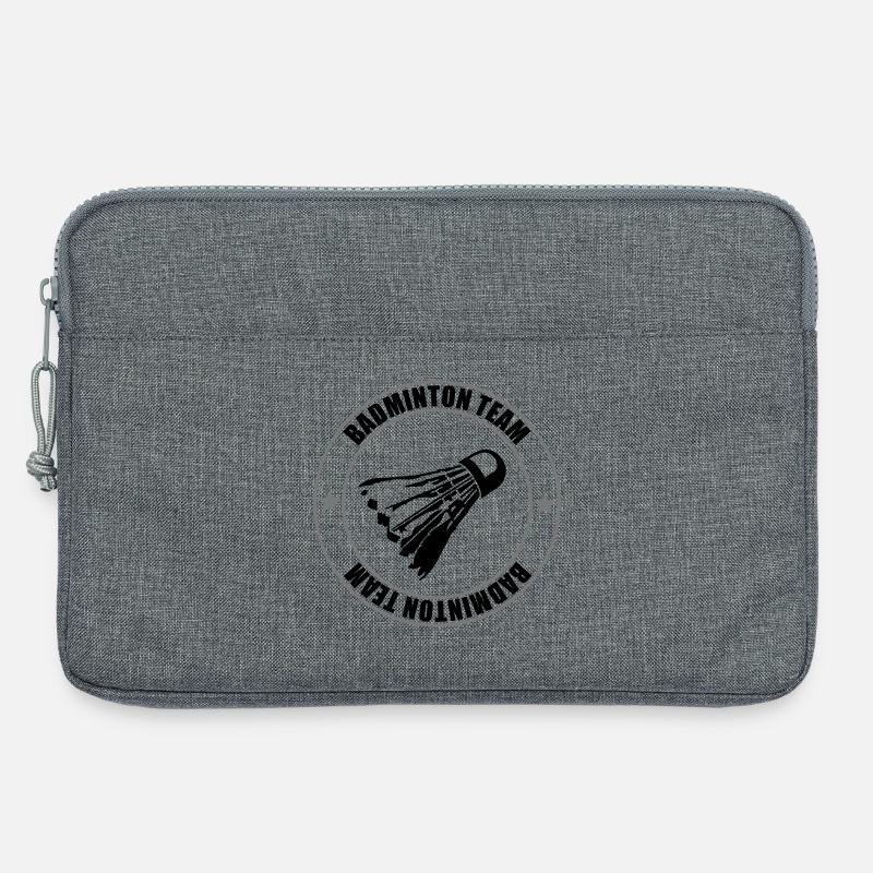Badminton team - Laptoptasche 13" - Grau meliert