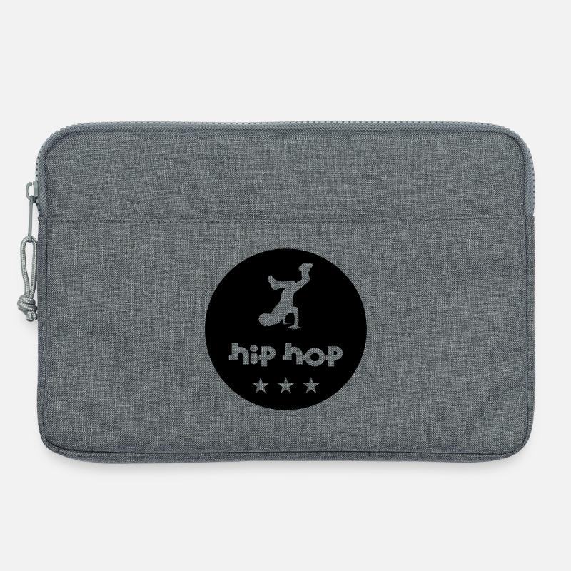 Hip Hop - Laptoptasche 13" - Grau meliert